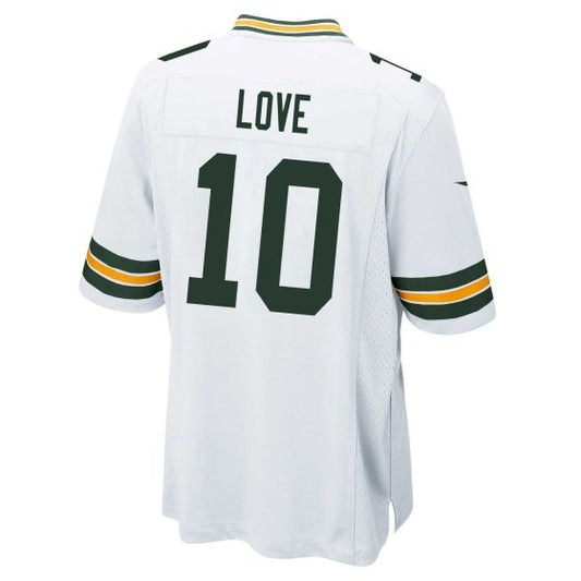 GB.Packers #10 Jordan Love White Game Jersey Stitched American Football Jerseys