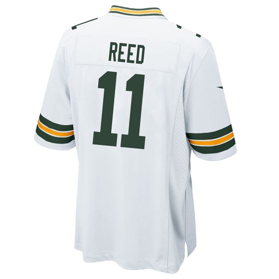 GB.Packers #11 Jayden Reed White Game Jersey Stitched American Football Jerseys