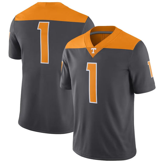 #1 T.Volunteers Alternate Game Jersey - Anthracite College Jerseys