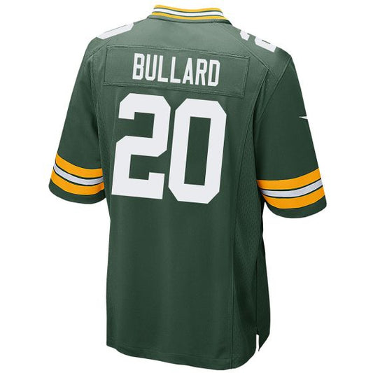 GB.Packers #20 Javon Bullard Green Game Stitched American Football Jerseys