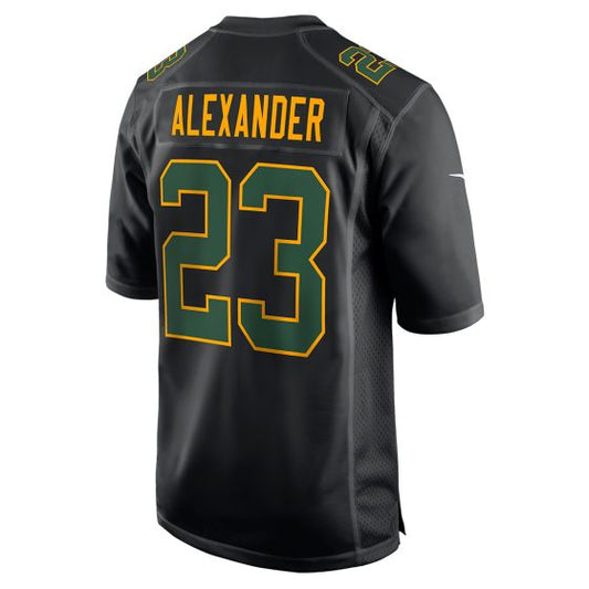 GB.Packers #23 Jaire Alexander Black Fashion Game Stitched American Football Jerseys