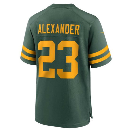 GB.Packers #23 Jaire Alexander 50s Green Classic Game Stitched American Football Jerseys