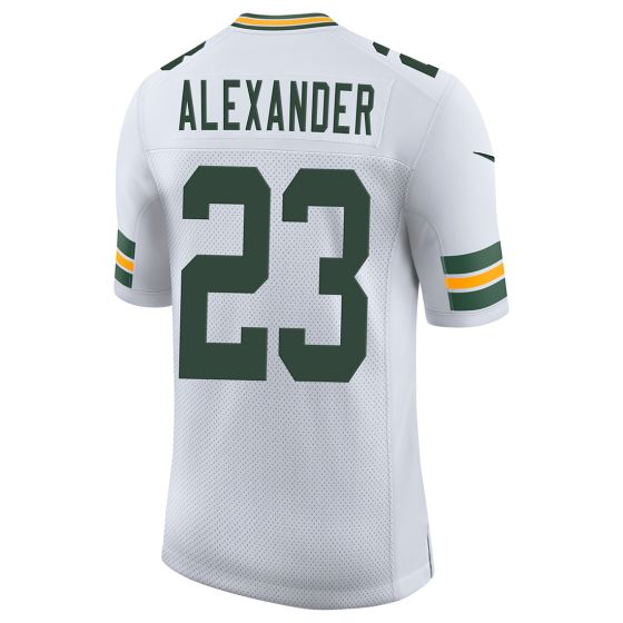 GB.Packers #23 Jaire Alexander White Away Limited Stitched American Football Jerseys