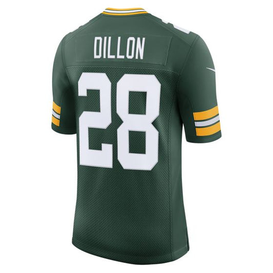 GB.Packers #28 Dillon 50s Green Home Limited Stitched American Football Jerseys