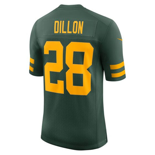 GB.Packers #28 Dillon 50s Green Classic Limited Stitched American Football Jerseys