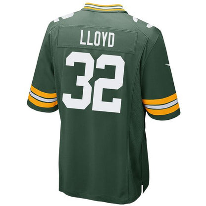 GB.Packers #32 MarShawn Lloyd Green Game Stitched American Football Jerseys