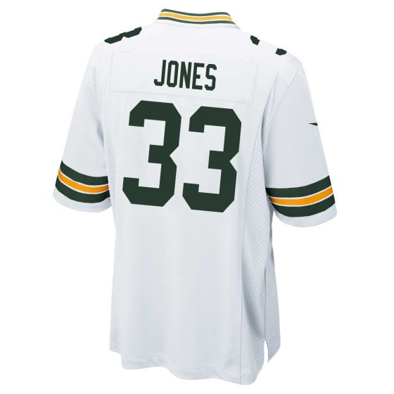 GB.Packers #33 Aaron Jones White Game Stitched American Football Jerseys