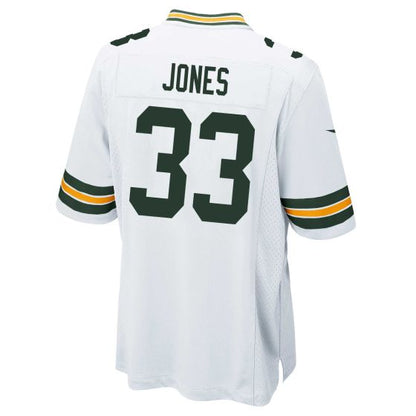 GB.Packers #33 Aaron Jones White Game Stitched American Football Jerseys