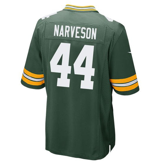 GB.Packers #44 Brayden Narveson Green Game Stitched American Football Jerseys