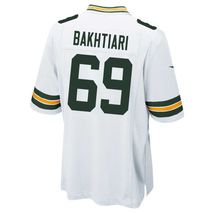 GB.Packers #69 David Bakhtiari White Game Stitched American Football Jerseys