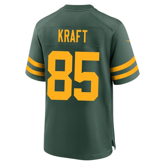 GB.Packers #85 Tucker Kraft 50s Green Classic Game Stitched American Football Jerseys