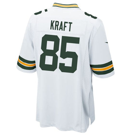 GB.Packers #85 Tucker Kraft White Game Stitched American Football Jerseys