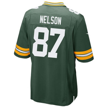 GB.Packers #87 Jordy Nelson Game Stitched American Football Jerseys