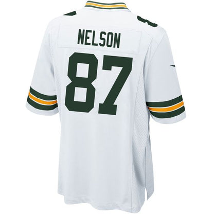 GB.Packers #87 Jordy Nelson White Game Stitched American Football Jerseys