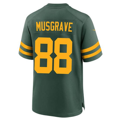 GB.Packers #88 Luke Musgrave 50s Green Classic Game Stitched American Football Jerseys