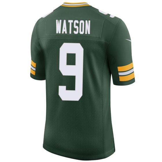 GB.Packers #9 Christian Watson Green Home Limited Stitched American Football Jerseys