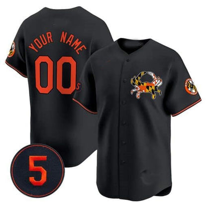 Custom Baltimore Orioles Robinson Patch Vapor Premier Limited V2– All Stitched Baseball Jersey