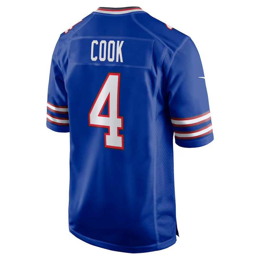 B.Bills #4 James Cook Royal Game Player Jersey American Stitched Football Jerseys