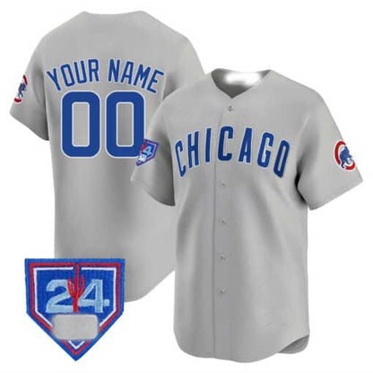 Custom Chicago Cubs 2024 Spring Training Patch Vapor Premier Limited– All Stitched Baseball Jersey