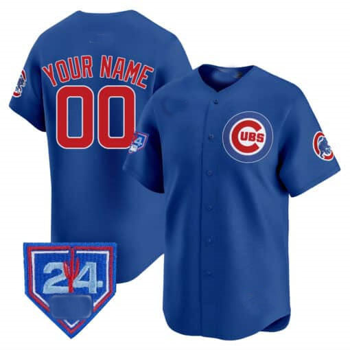 Custom Chicago Cubs 2024 Spring Training Patch Vapor Premier Limited– All Stitched Baseball Jersey