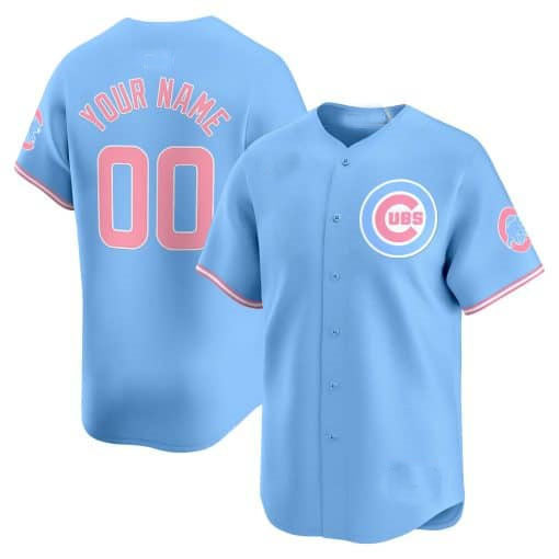 Custom Chicago Cubs Bubblegum Pink Vapor Premier Limited– All Stitched Baseball Jersey