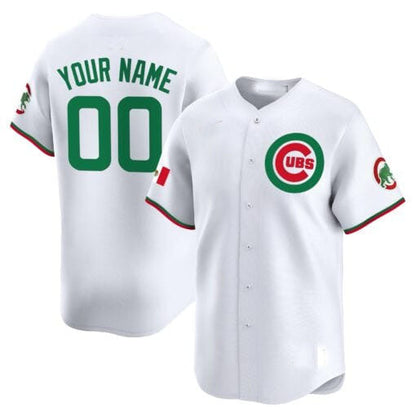 Custom Chicago Cubs Mexico Vapor Premier Limited V3– All Stitched Baseball Jersey