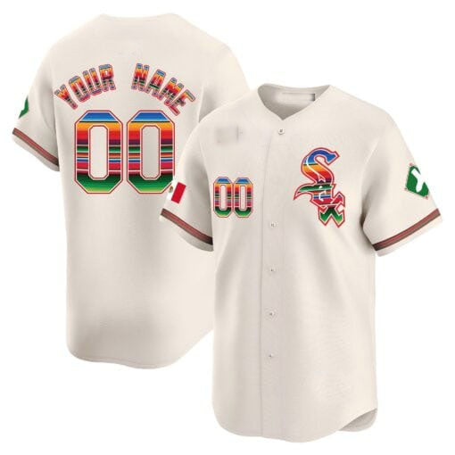 Custom Chicago White Sox Mexico Vapor Premier Limited V2 – All Stitched Baseball Jersey