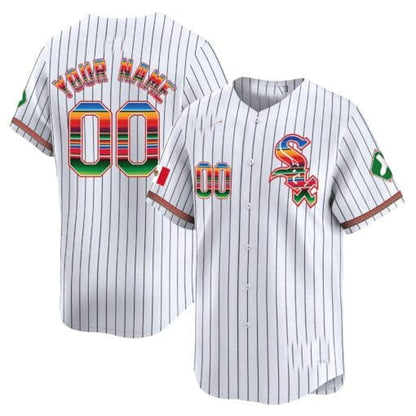 Custom Chicago White Sox Mexico Vapor Premier Limited V2 – All Stitched Baseball Jersey