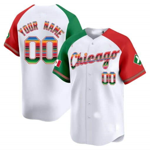 Custom Chicago White Sox Mexico Vapor Premier Limited V3 – All Stitched Baseball Jersey