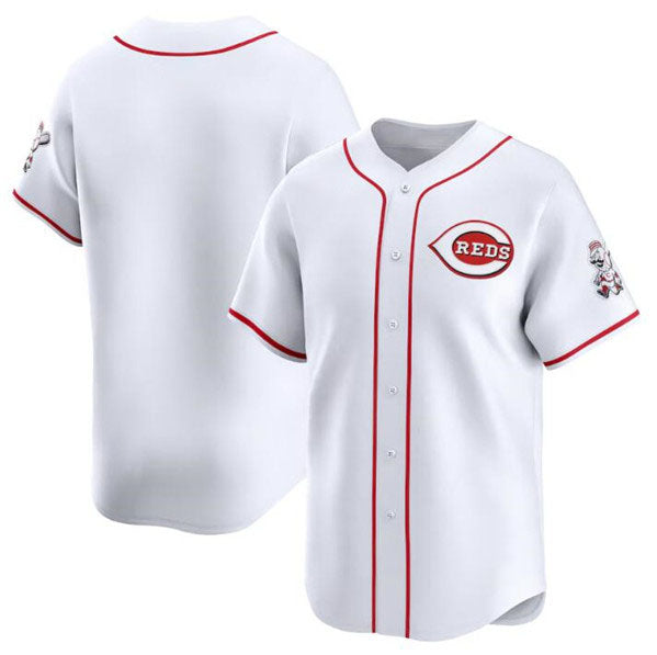 Cincinnati Reds Blank White Home Limited Baseball Stitched Jersey