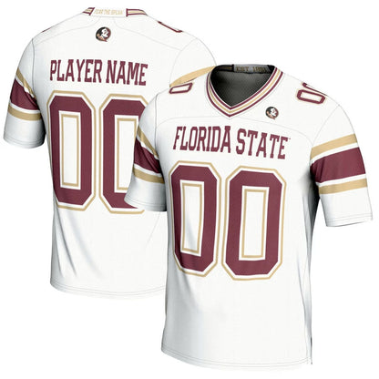 Custom F.State Seminoles GameDay Greats NIL Pick-A-Player Football Jersey - Maroon American College Jerseys