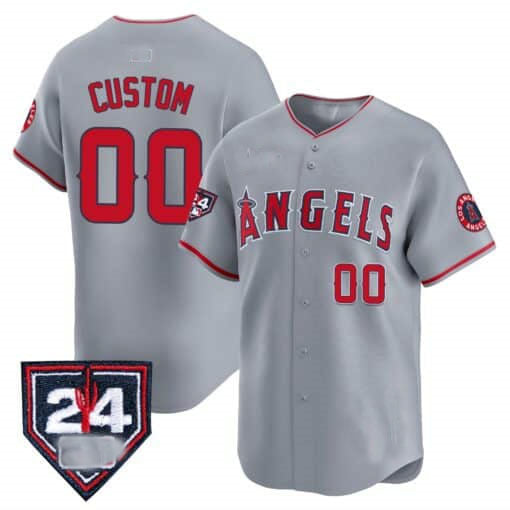 Custom Los Angeles Angels 2024 Spring Training Patch Vapor Premier Limited – All Stitched Baseball Jersey