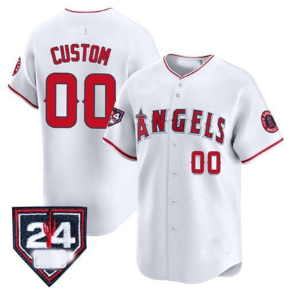 Custom Los Angeles Angels 2024 Spring Training Patch Vapor Premier Limited – All Stitched Baseball Jersey