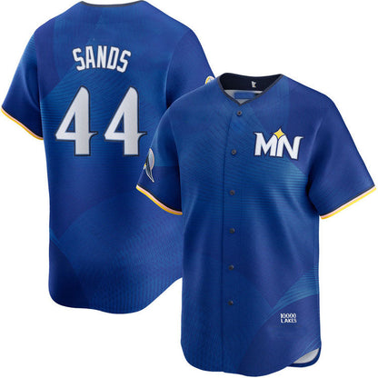 Minnesota Twins #44 Cole Sands City Connect Limited Baseball Jersey