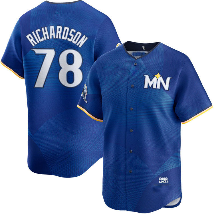 Minnesota Twins #78 Simeon Richardson City Connect Limited Baseball Jersey