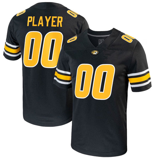 M.Tigers Pick-A-Player NIL Replica Football Jersey - Black American College Jerseys