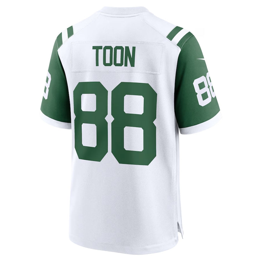 NY.Jets #88 Al Toon Classic Alternate Retired Player Game Jersey - White American Football Jerseys