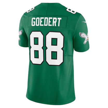 P.Eagles #88 Dallas Goedert Vapor F.U.S.E. Limited Jersey - Kelly Green American Football Jersey