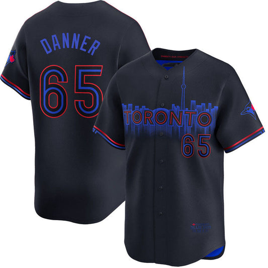 Toronto Blue Jays #65 Hagen Danner City Connect Limited Jersey Baseball Jersey