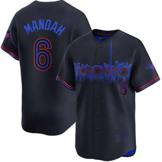 Toronto Blue Jays #6 Alek Manoah City Connect Limited Jersey Baseball Jersey