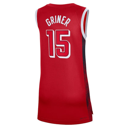 USA Basketball #15 Brittney Griner 2024 Swingman Player Jersey - Red American Basketball Jersey