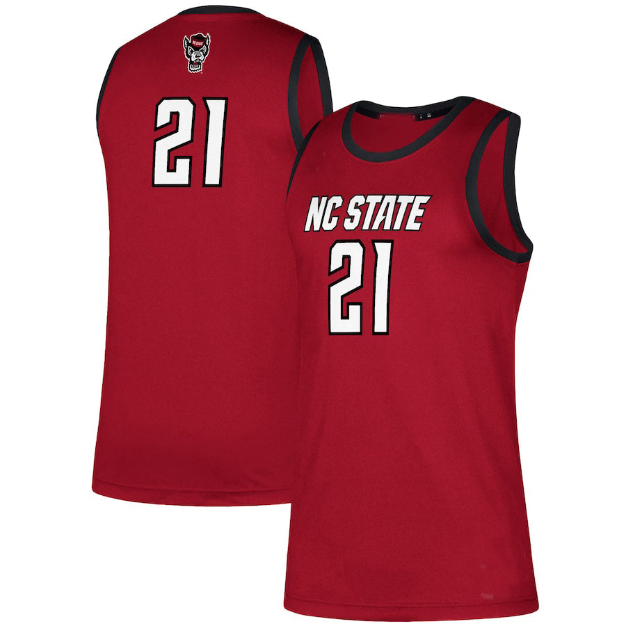 #21 NS.Wolfpack Swingman Jersey Red Stitched American College Jerseys