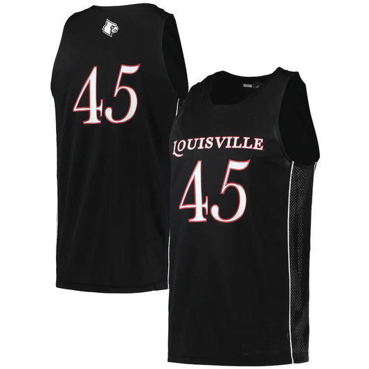 #45 L.Cardinals Swingman Basketball Jersey Black Basketball Jersey Stitched American College Jerseys