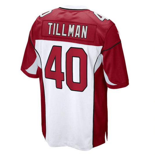 A.Cardinals #40 Pat Tillman White Retired Player Game Jersey Stitched American Football Jerseys