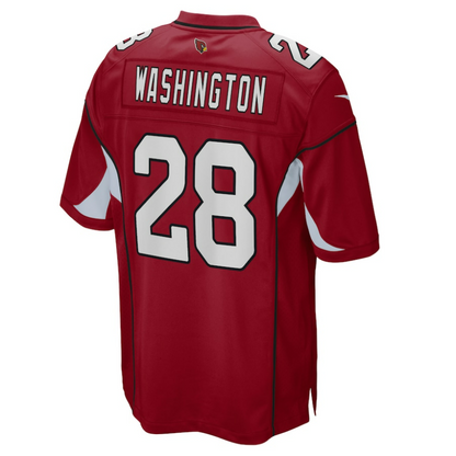 A.Cardinals #28 Charles Washington Cardinal Game Jersey Stitched American Football Jerseys