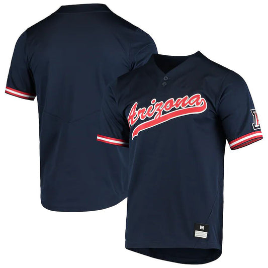 A.Wildcats Replica Softball Jersey Baseball Jersey Navy Stitched American College Jerseys