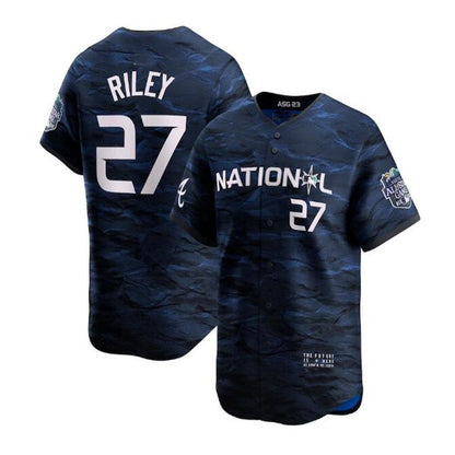 #27 Austin Riley National League 2023 All-Star Game Limited Player Jersey - RoyalBaseball Jerseys