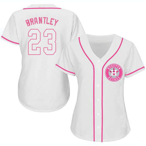 Baseball Jersey Houston Astros Michael Brantley White Fashion Stitched Jerseys