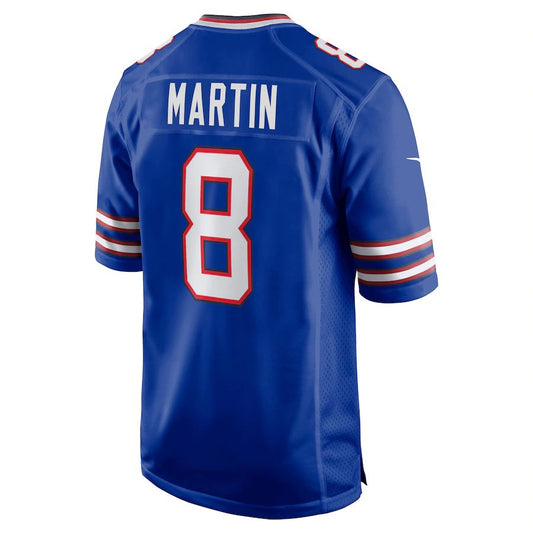 B.Bills #8 Sam Martin Royal Game Player Jersey American Stitched Football Jerseys