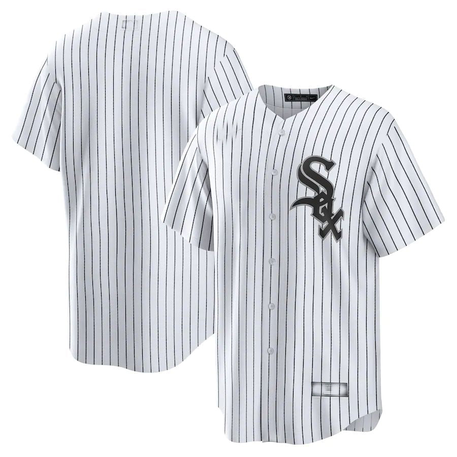 Chicago White Sox  White Home Replica Team Jersey Baseball Jerseys